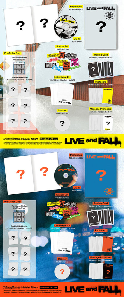 [Site Benefit] Xdinary Herores Live and Fall (Photobook Ver.)