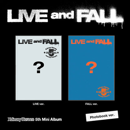 [Site Benefit] Xdinary Herores Live and Fall (Photobook Ver.)