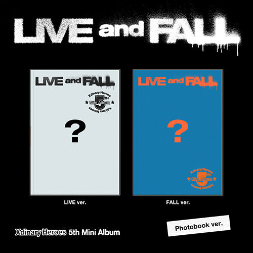 Xdinary Herores Live and Fall (Photobook Ver.)