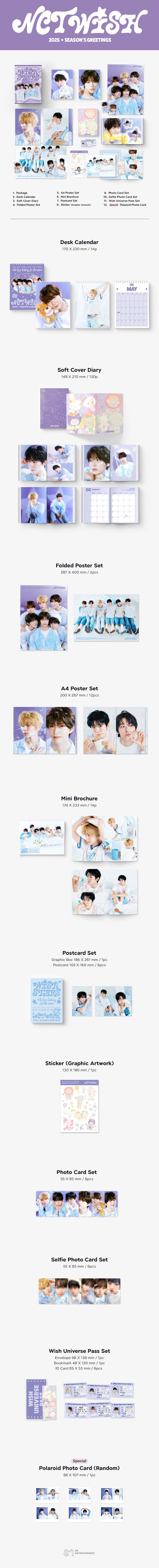 NCT Wish 2025 Season's Greetings