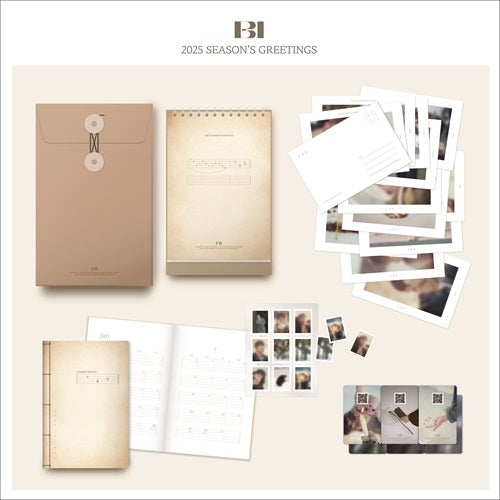 [Site Benefit] B.I 2025 Season's Greetings 소품집