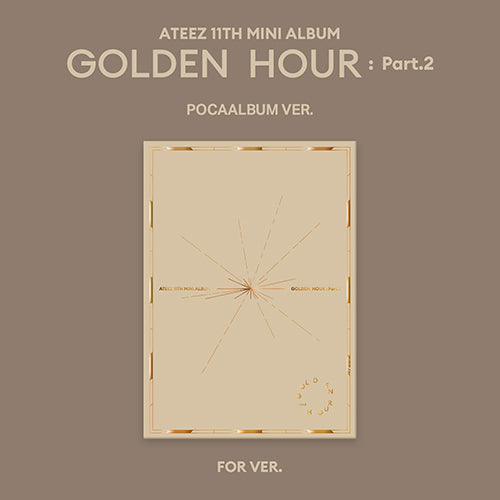 ATEEZ Golden Hour : Part.2 (Poca Album Ver.)