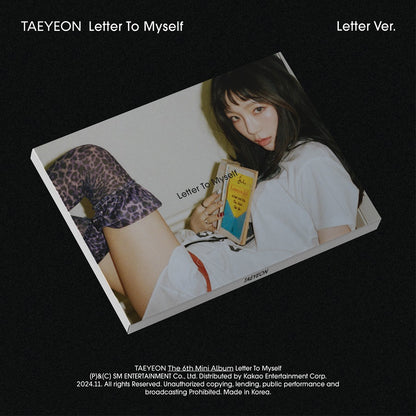[Site Benefit] Taeyeon Letter To Myself (Letter Ver.)