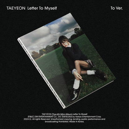 [Site Benefit] Taeyeon Letter To Myself (To Ver.)