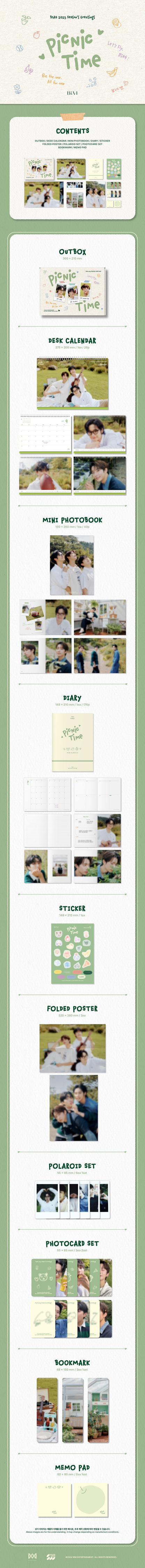 B1A4 2025 Season's Greetings Picnic Time