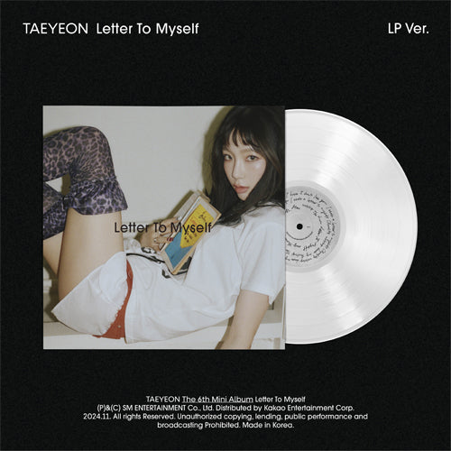 Taeyeon Letter to Myself (Vinyl LP Ver.)