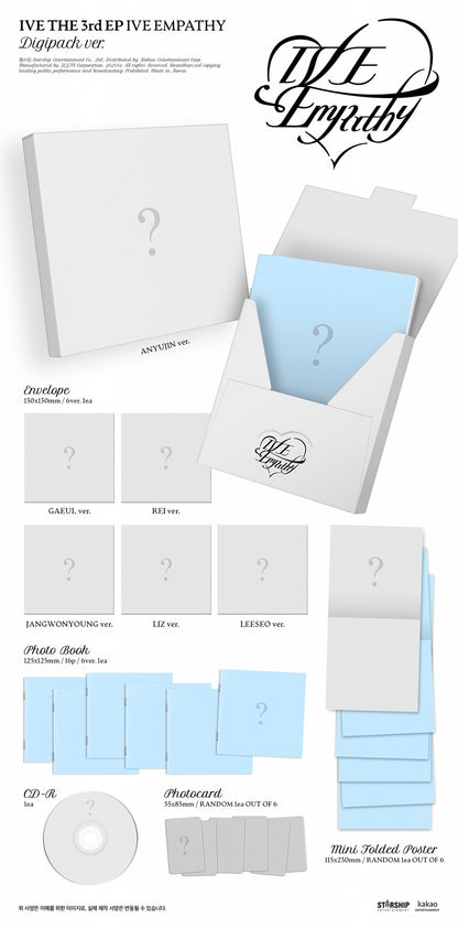 [Site Benefit] IVE IVE Empathy (Digipack Ver.)