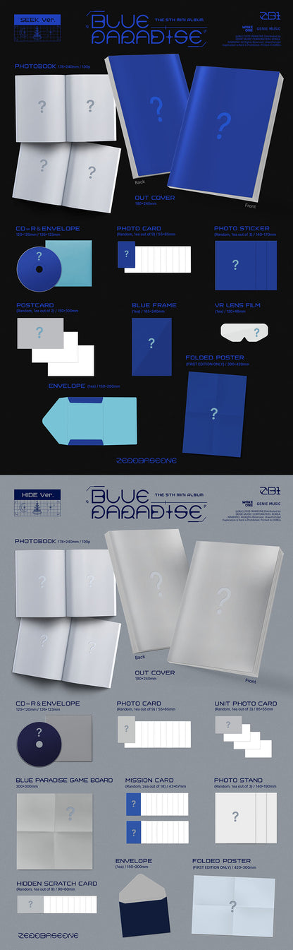 [Site Benefit] ZEROBASEONE Blue Paradise
