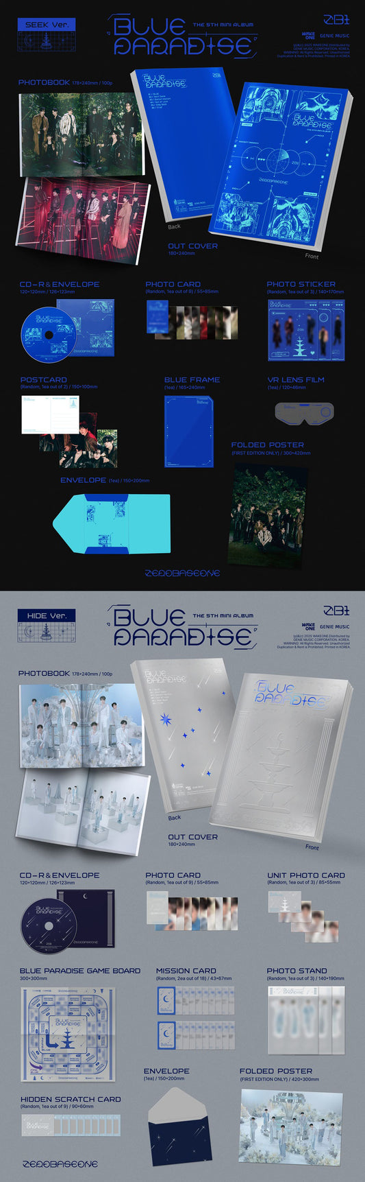 ZEROBASEONE Blue Paradise