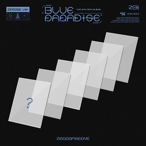 [Site Benefit] ZEROBASEONE Blue Paradise (Zerose Ver.)