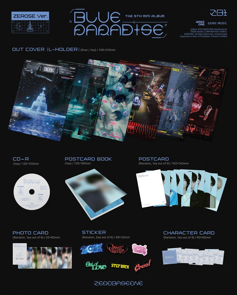 ZEROBASEONE Blue Paradise (Zerose Ver.)