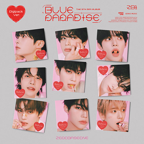 [Site Benefit] ZEROBASEONE Blue Paradise (Digipack Ver.)