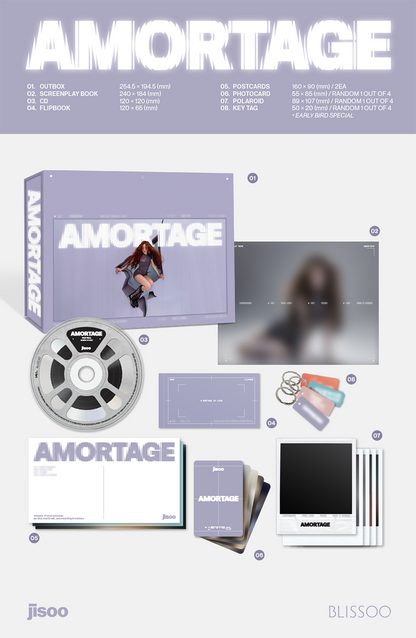 [Site Benefit] Jisoo Amortage (Exclusive Edition)
