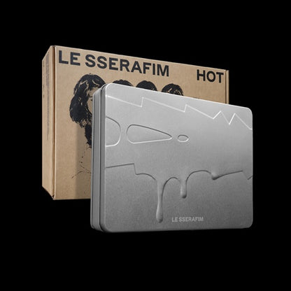 [Site Benefit] Le Sserafim Hot (Tin Case Ver.)