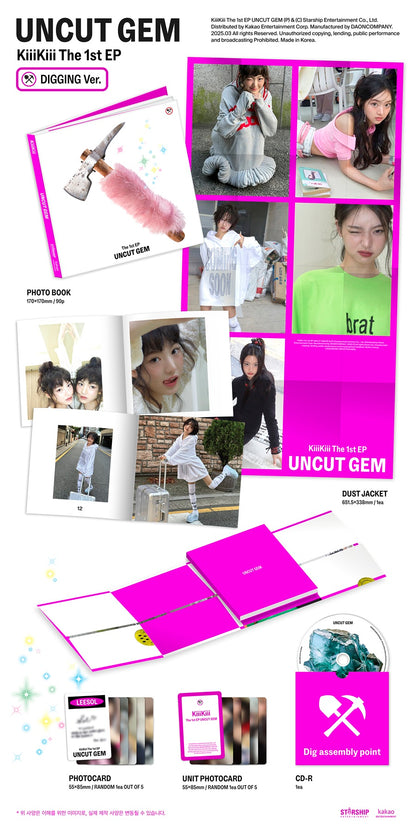 [Site Benefit] KiiiKiii Uncut Gem (Digging Ver.)