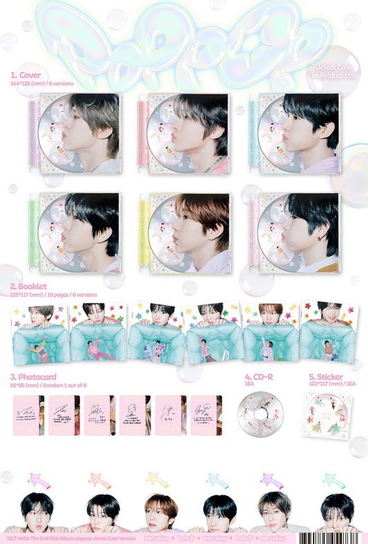 NCT Wish poppop (Jewel Case Ver.)