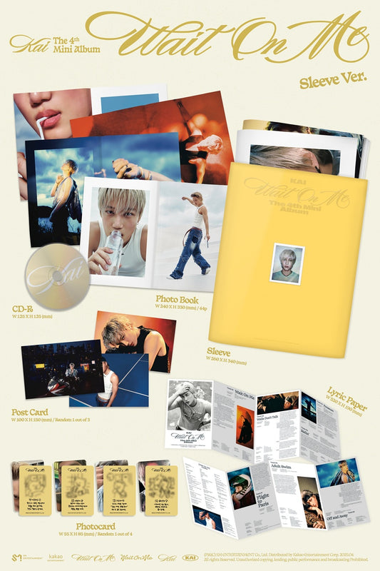 Kai Wait On Me (Sleeve Ver.)