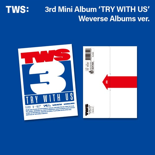 TWS Try With Us (Weverse Albums Ver.)