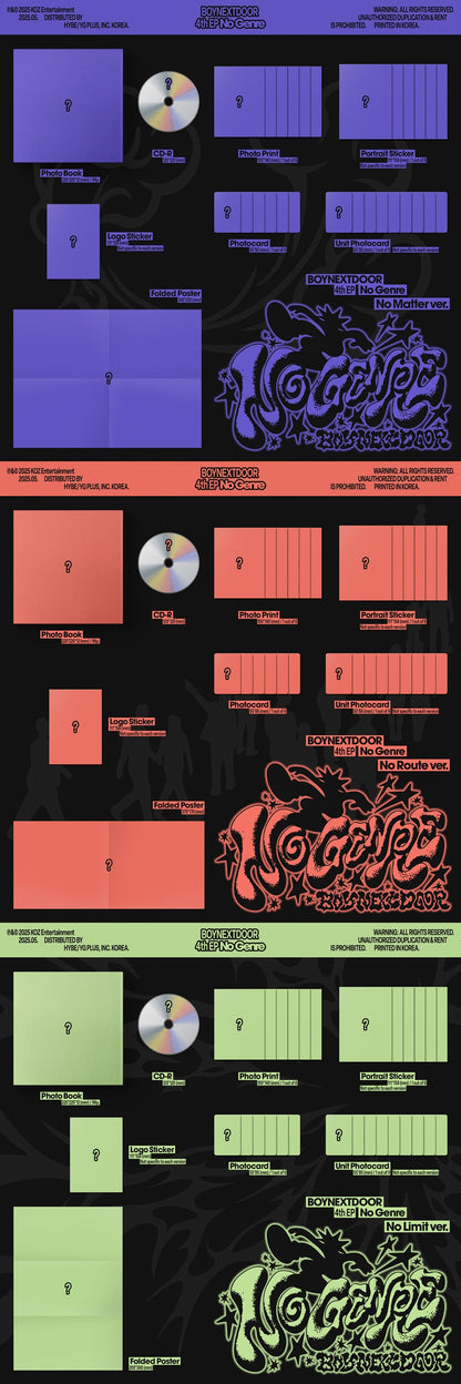 [Site Benefit] BOYNEXTDOOR No Genre