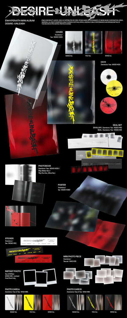 [Site Benefit] Enhypen Desire : Unleash