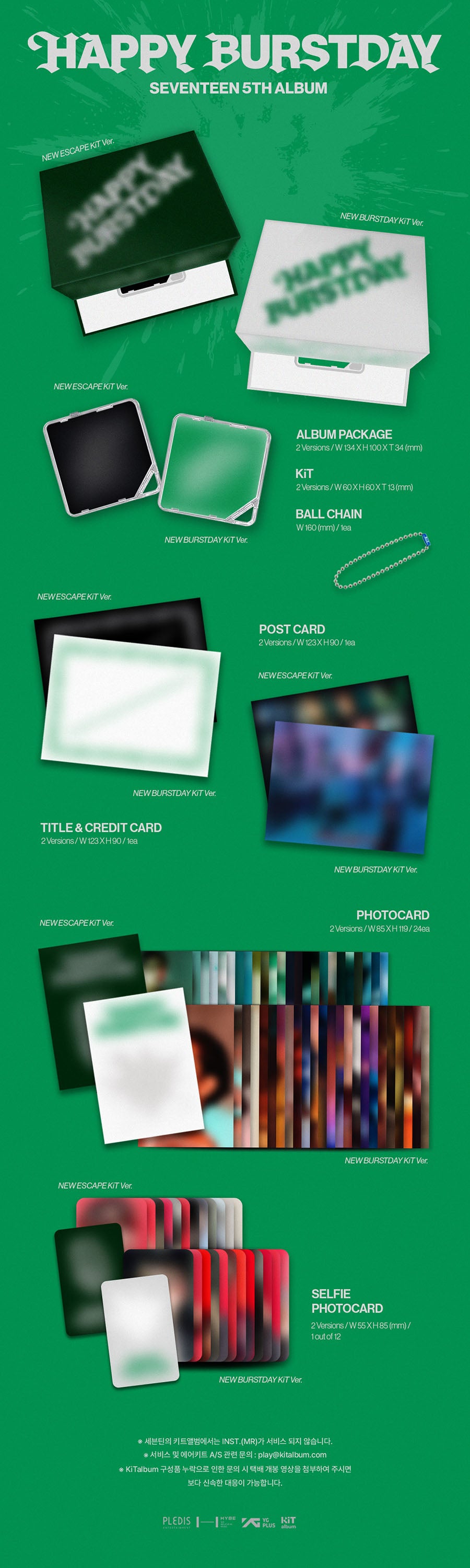 Seventeen Happy Burstday (KiT Ver.)