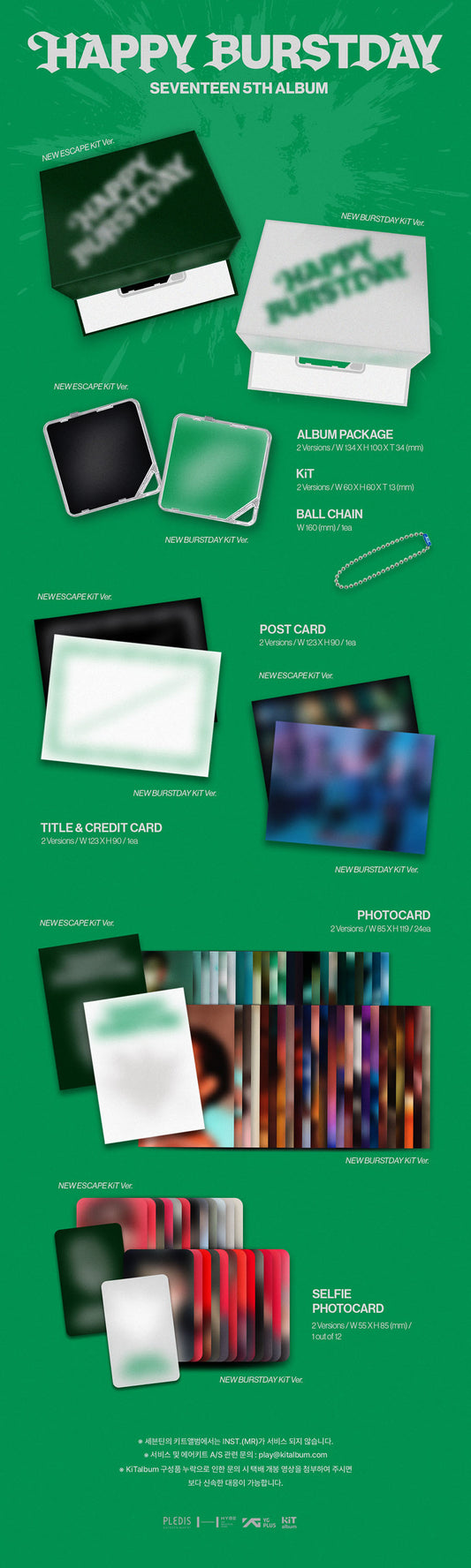 Seventeen Happy Burstday (KiT Ver.)