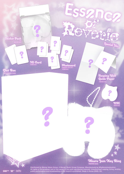 [Site Benefit] Baekhyun Essence of Reverie Special Edition (Kkuru Jam Ver.)