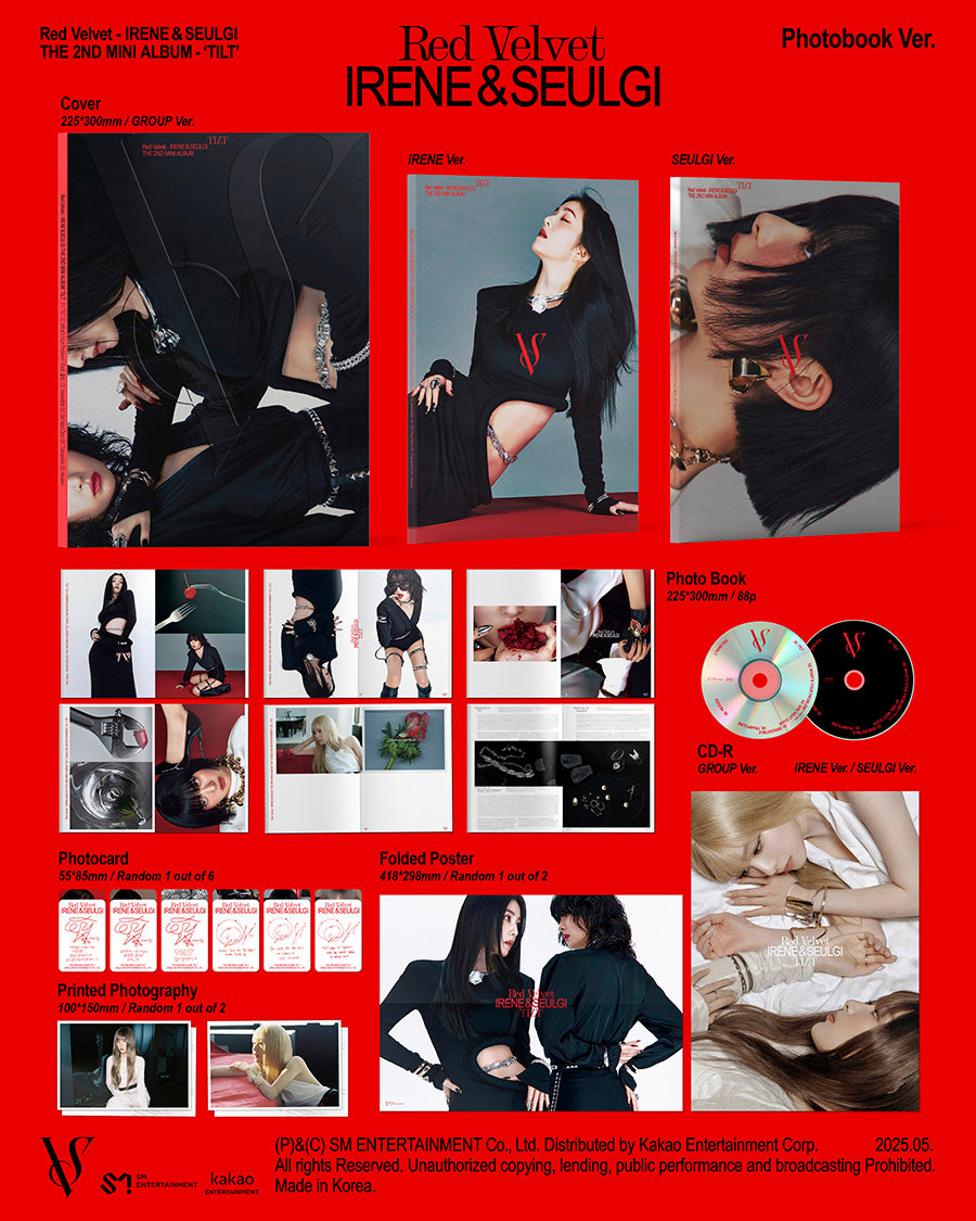 Irene & Seulgi Tilt (Photobook Ver.)