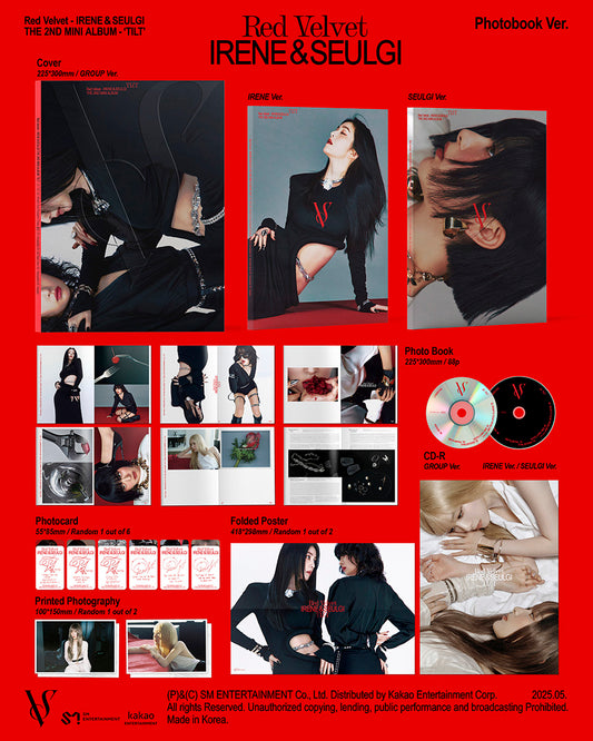 Irene & Seulgi Tilt (Photobook Ver.)