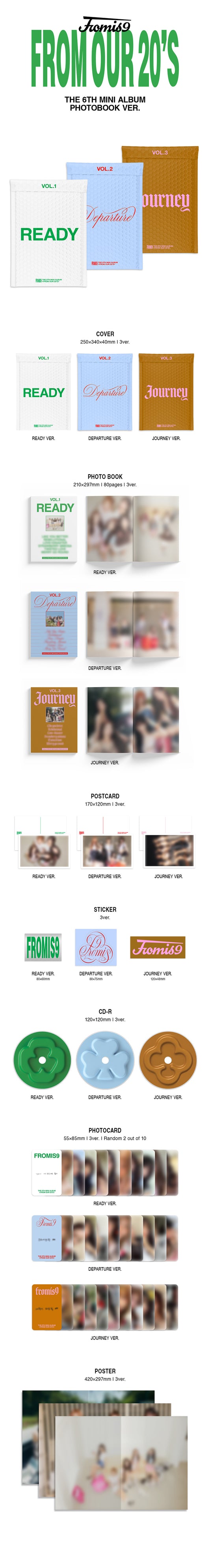 fromis_9 From Our 20's (Photobook Ver.)
