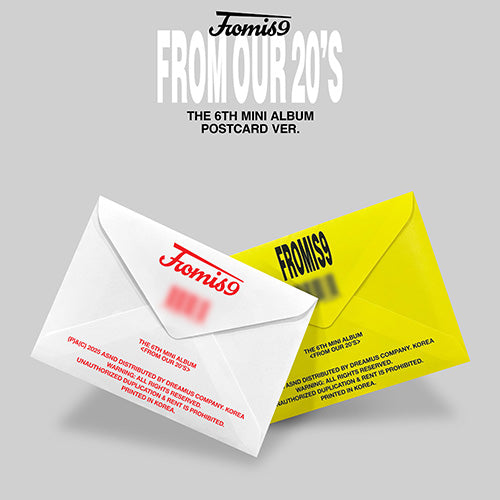 fromis_9 From Our 20's (Postcard Ver.)