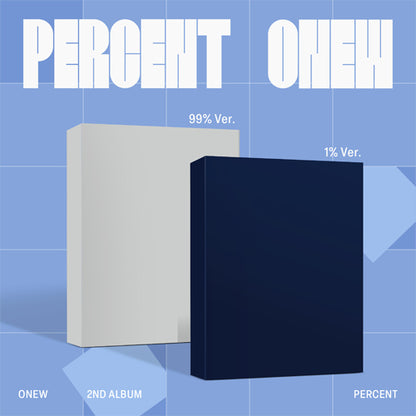 [Site Benefit] Onew Percent (Photobook Ver.)
