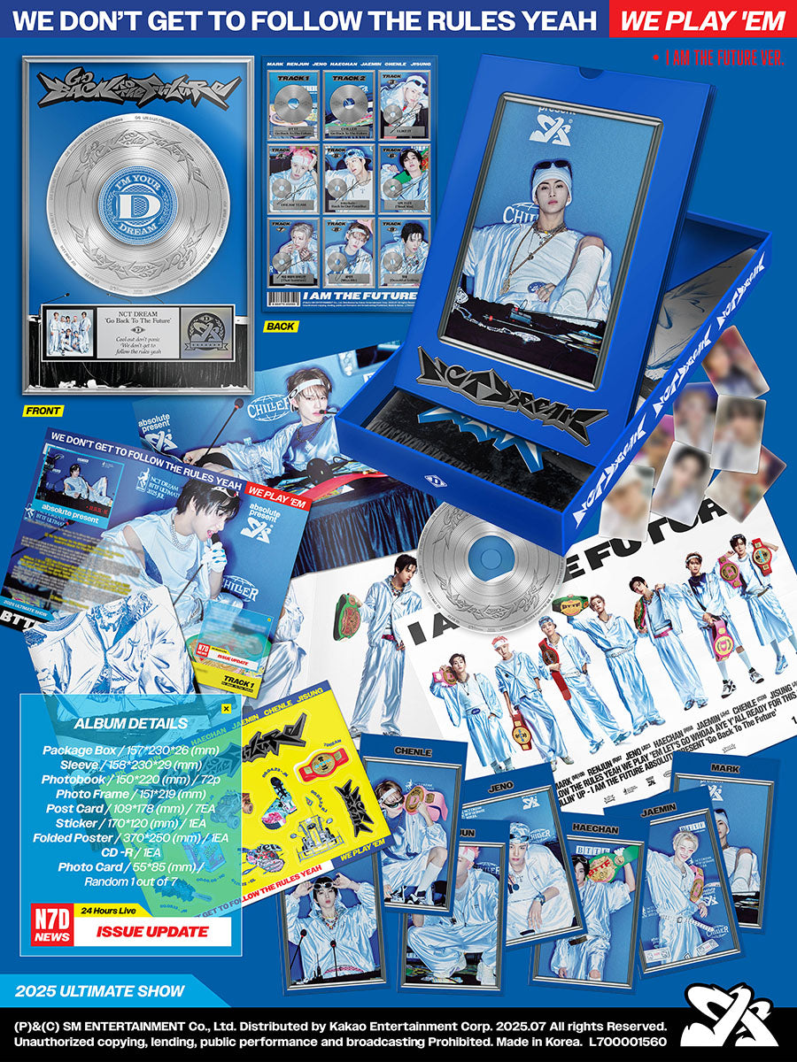 NCT Dream Go Back to the Future (I Am The Future Ver.) – Poptheshop