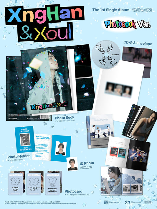 XngHan&Xoul Waste No Time (Photobook Ver.)