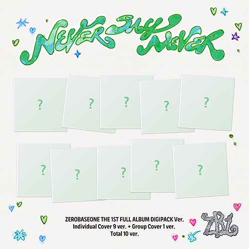 [Site Benefit] ZEROBASEONE Never Say Never (Digipack Ver.)
