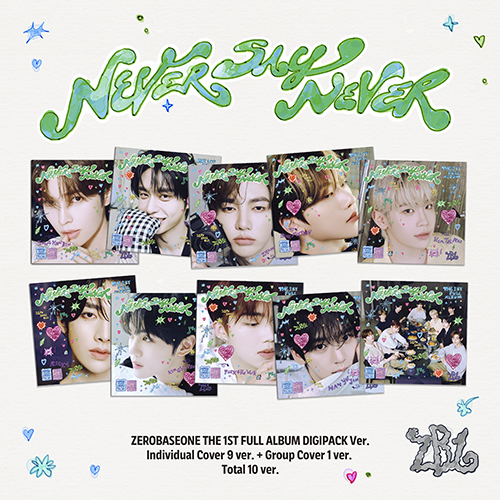 ZEROBASEONE Never Say Never (Digipack Ver.)