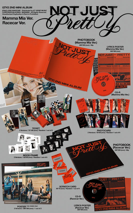 [Site Benefit] izna Not Just Pretty (Photobook Ver.)