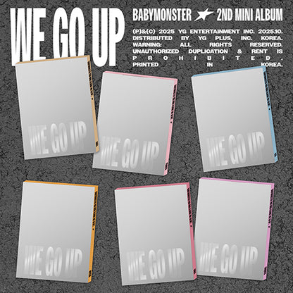 [Site Benefit] BABYMONSTER We Go Up (Pattern Ver.)
