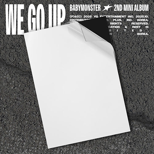 [Site Benefit] BABYMONSTER We Go Up (We Ver.)