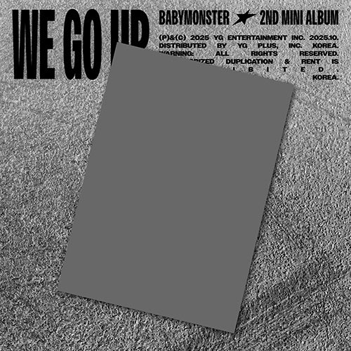 BABYMONSTER We Go Up (Postcard Ver.)