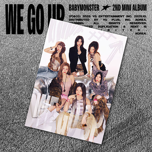 BABYMONSTER We Go Up (Postcard Ver.)