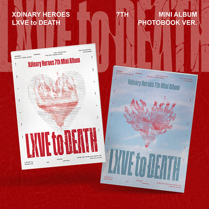 [Site Benefit] Xdinary Heroes Lxve To Death (Photobook Ver.)