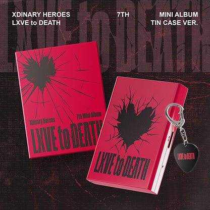 [Site Benefit] Xdinary Heroes Lxve To Death (Tin Case Ver.)