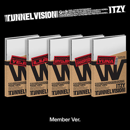 [Site Benefit] ITZY Tunnel Vision (Member Ver.)