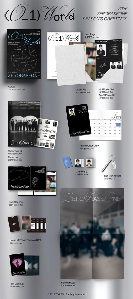 ZEROBASEONE 2026 Season's Greetings (0_1) World