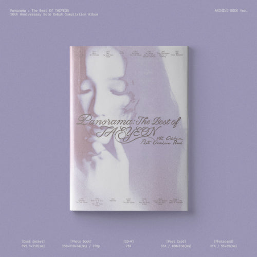 Taeyeon Panorama : The Best of Taeyeon (Archive Book Ver.)