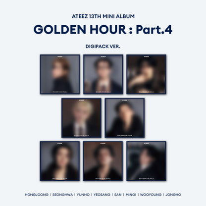 [Site Benefit] ATEEZ Golden Hour : Part. 4 (Digipack Ver.)