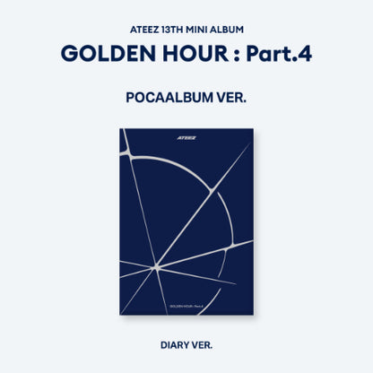 [Site Benefit] ATEEZ Golden Hour : Part. 4 (Pocaalbum Ver.)