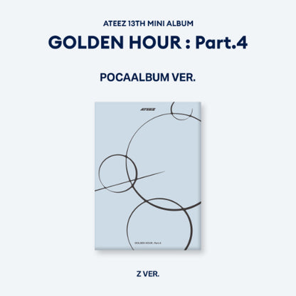 [Site Benefit] ATEEZ Golden Hour : Part. 4 (Pocaalbum Ver.)