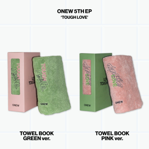 Onew Tough Love (Towel Book Ver.)